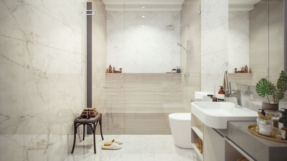 Căn 2 phòng ngủ The Fillmore với diện tích 71,18m²- 80,54m².