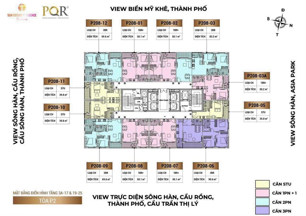 Mặt bằng toà Panoma 2 Đà Nẵng