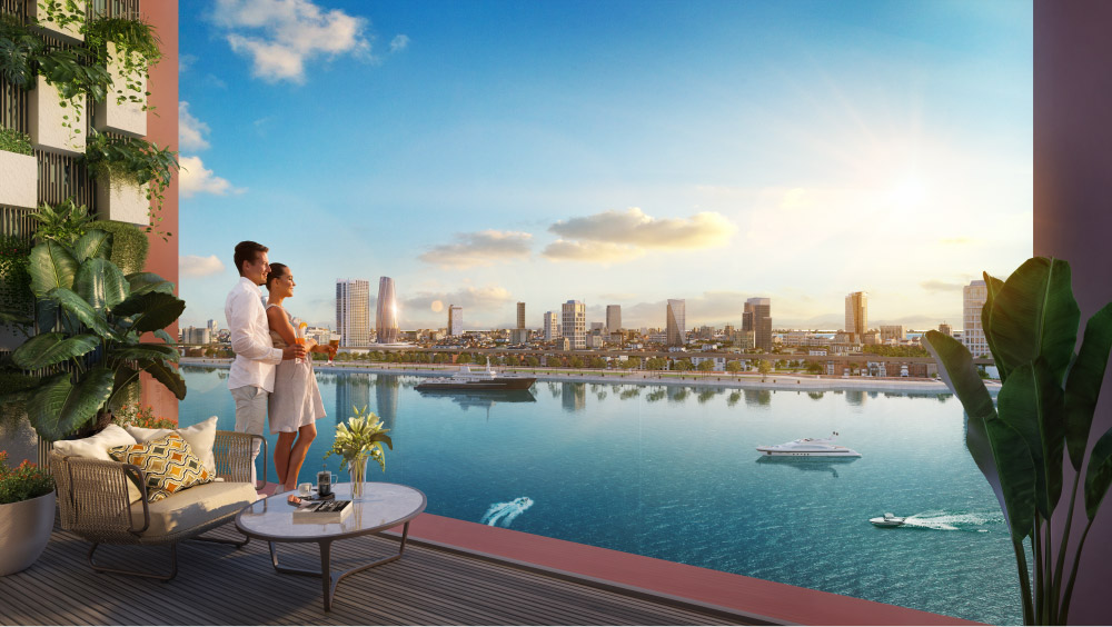 Tầm View căn hộ Sun Symphony Đà Nẵng
