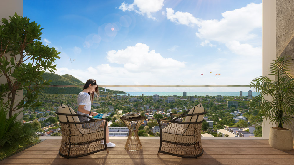 Tầm View căn hộ Sun Symphony Đà Nẵng