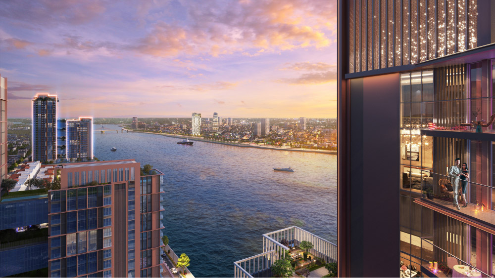 Tầm View căn hộ Sun Symphony Đà Nẵng