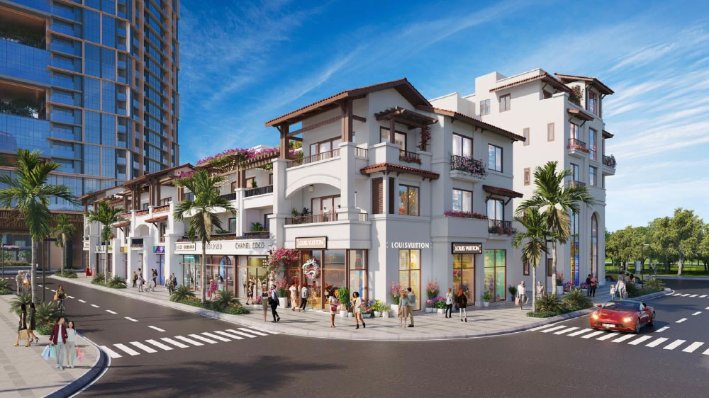 Shophouse 3 tầng Sun Symphony Residence