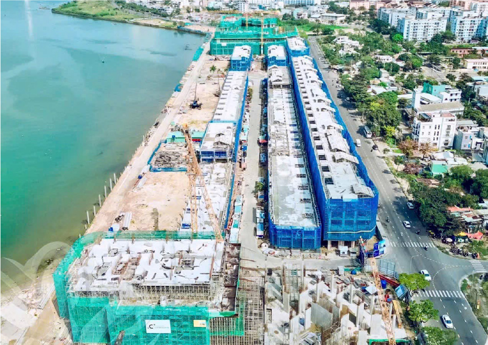 Tiến độ thực tế dự án Sun Symphony Đà Nẵng