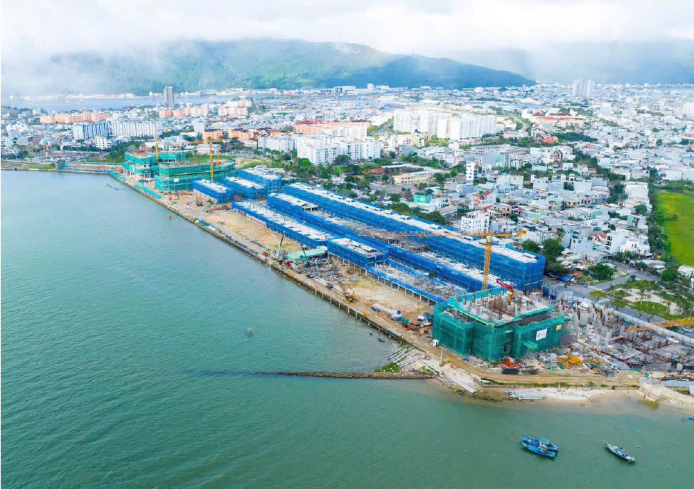 Tiến độ thực tế dự án Sun Symphony Đà Nẵng