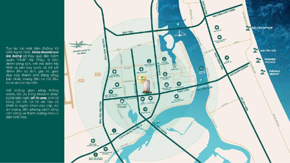 Vị trí căn hộ Vista Residence