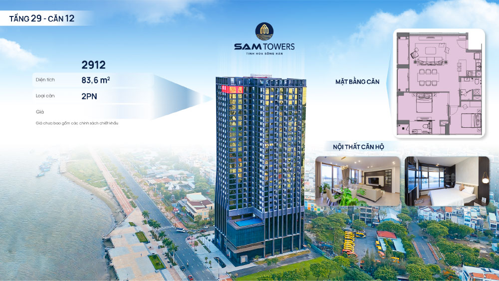 Giỏ hàng căn hộ Sam Towers