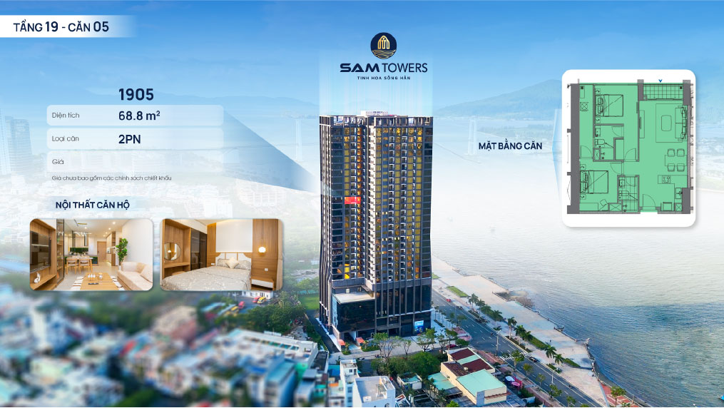 Giỏ hàng căn hộ Sam Towers