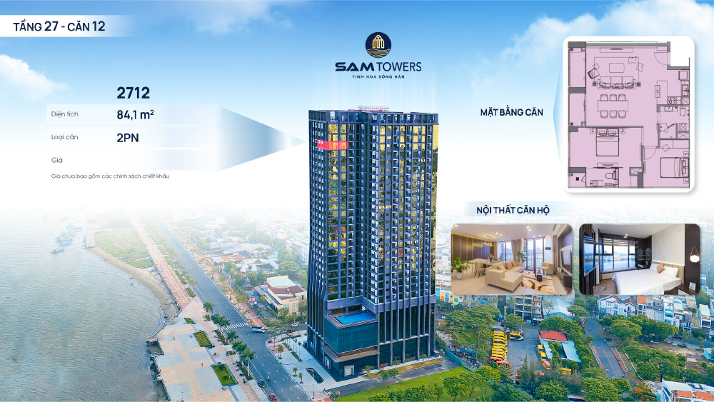 Giỏ hàng căn hộ Sam Towers