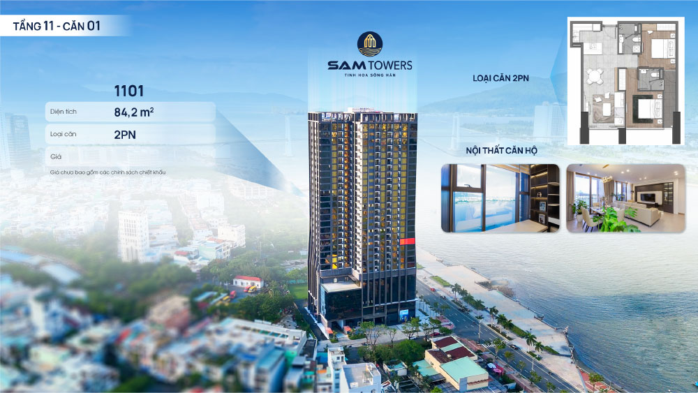 Giỏ hàng căn hộ Sam Towers